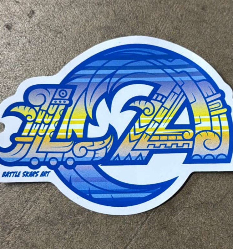 Rams Sticker