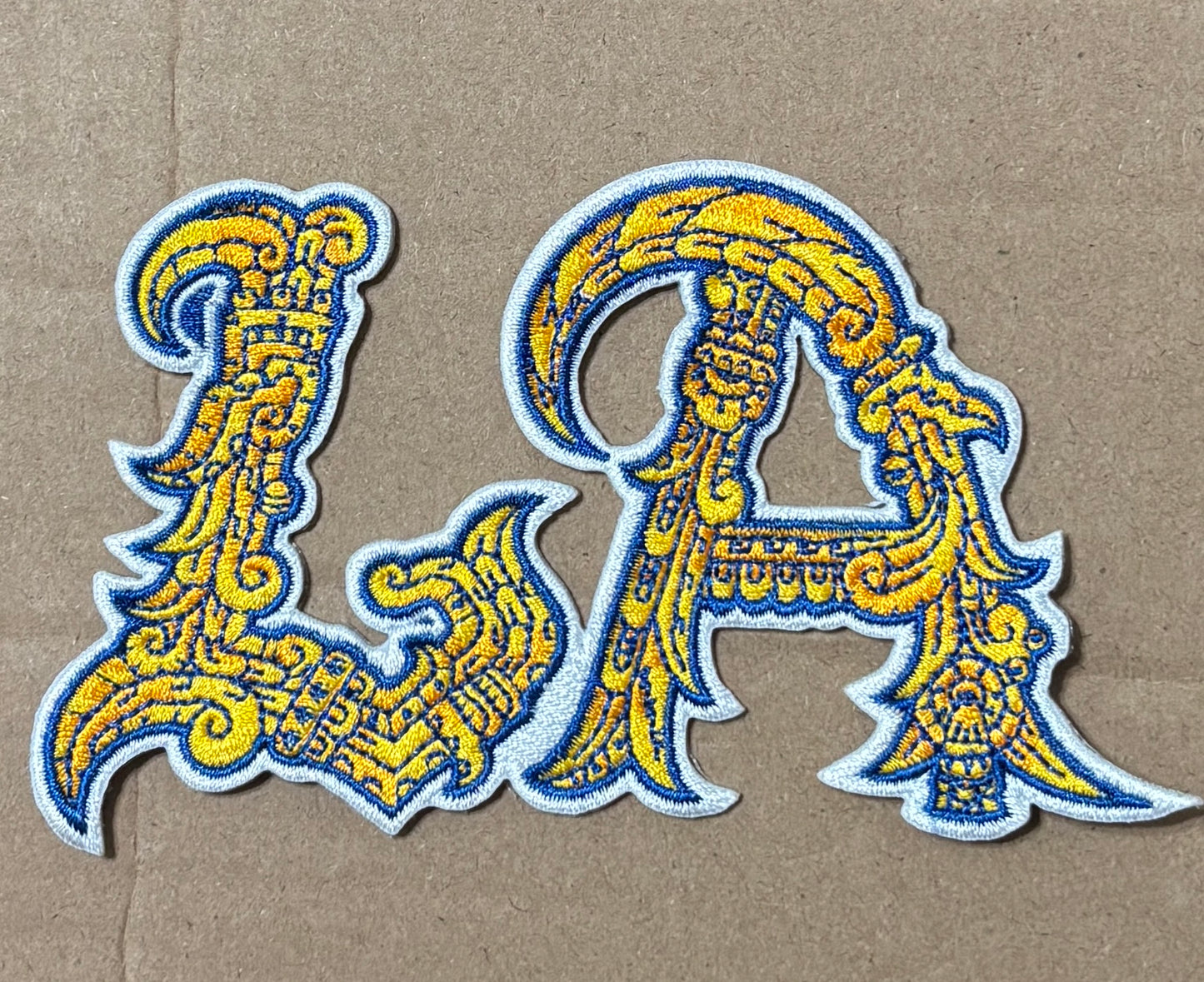 Blue & Yellow LA Patch