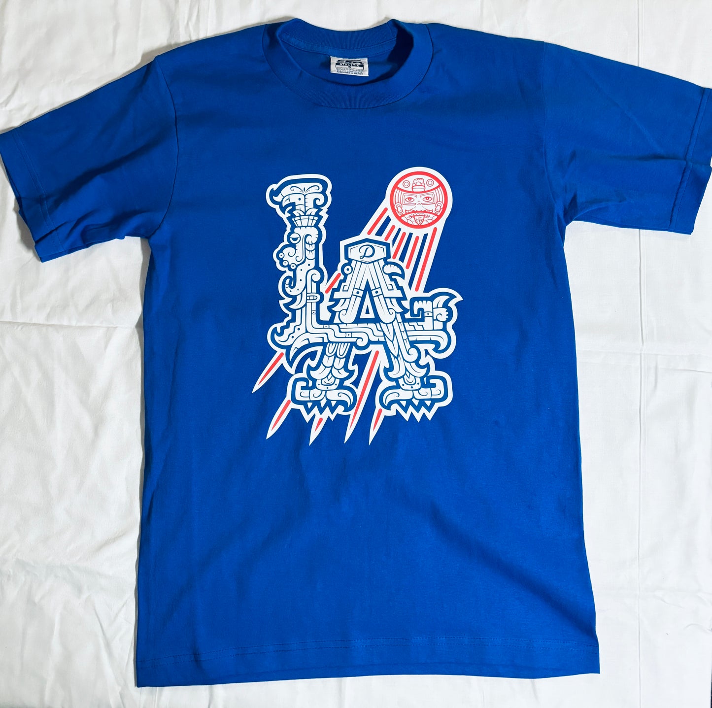 NEW Aztec LA Baseball Tshirt