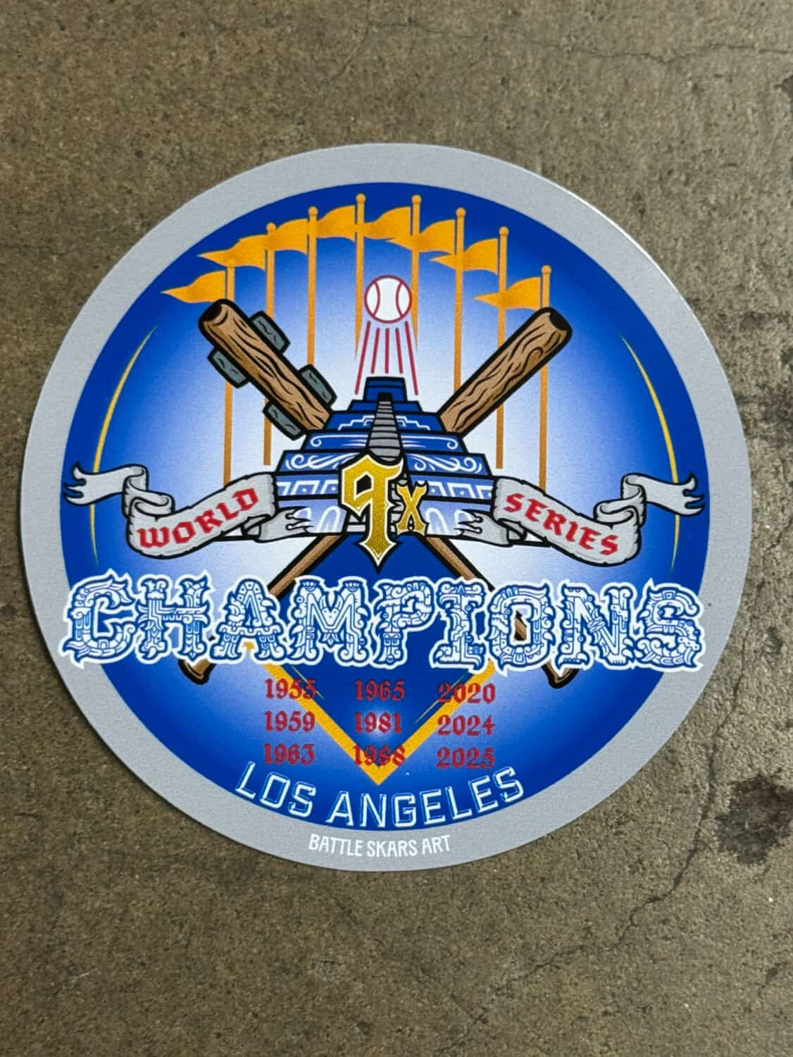 World Series sticker