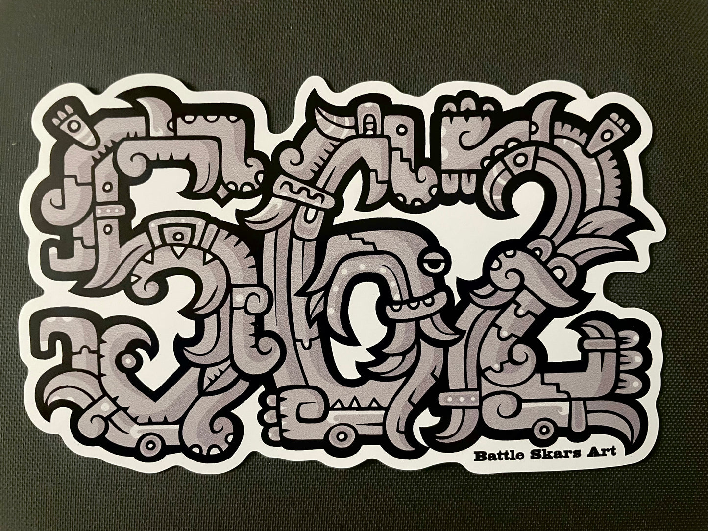562 Aztec Sticker