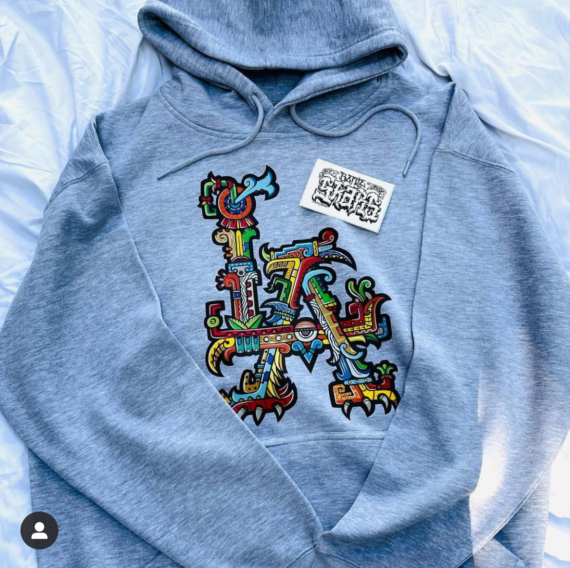 Sudadera con capucha colores Azteca LA