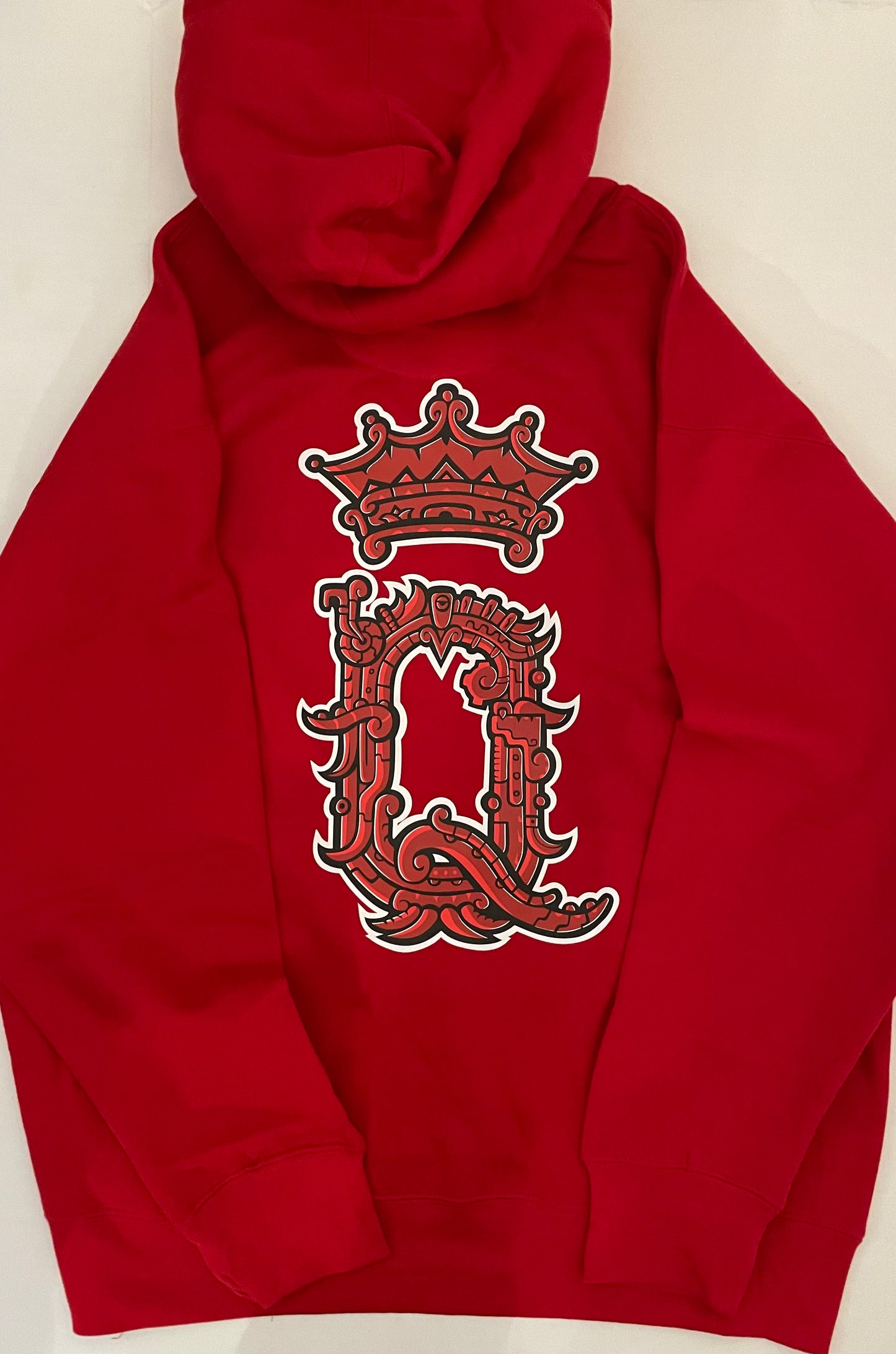 Sudadera con capucha Rey y Reina