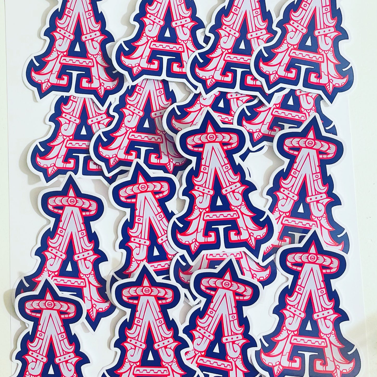 Ángeles Aztecas Pegatina