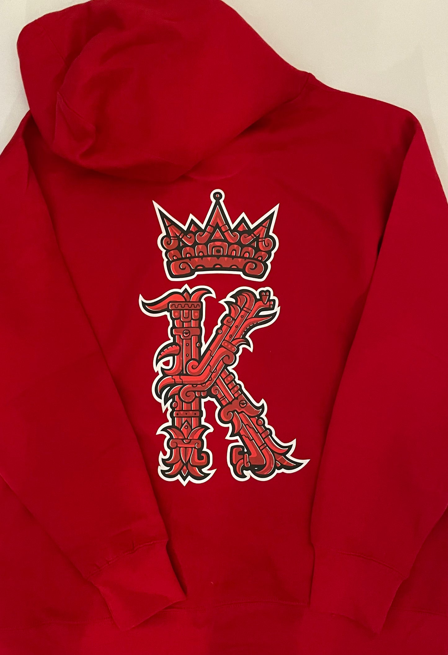 Sudadera con capucha Rey y Reina