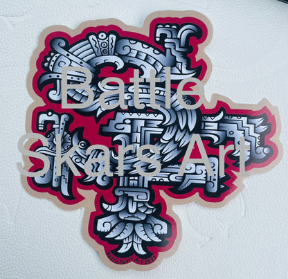 SF Aztec Sticker