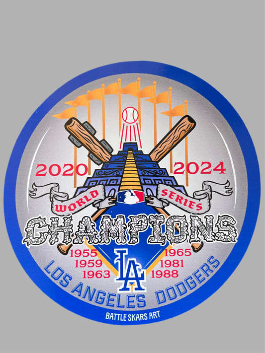 Dodgers Championship Sticker