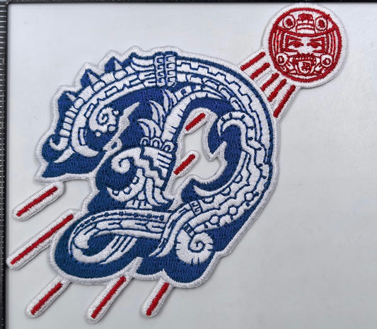 Dodgers D Aztec inspired Patch