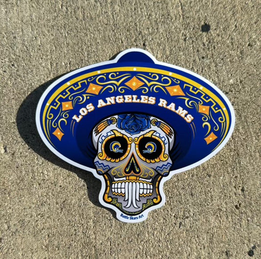 Día de los Rams Sticker
