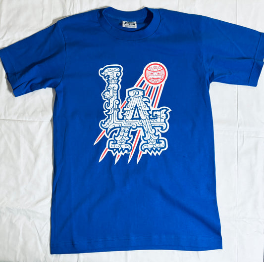 NEW Aztec LA Baseball Tshirt