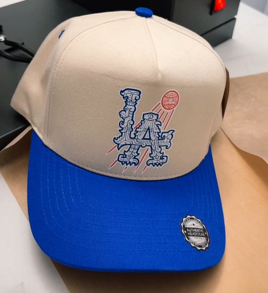 LA Aztec Dodgers Hat