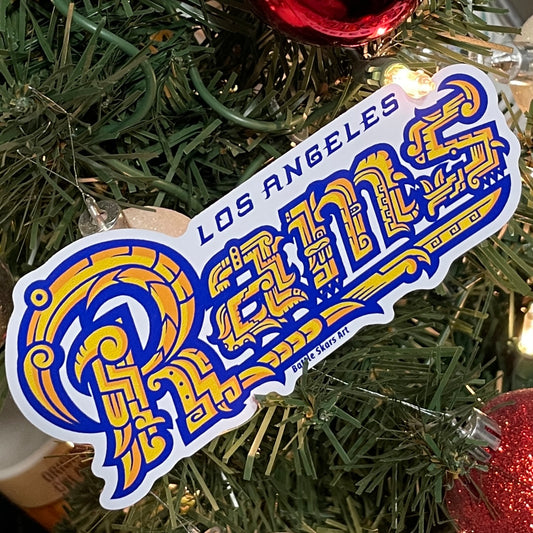 Rams Aztec Sticker