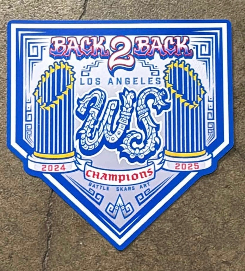 Back 2 Back Aztec Sticker