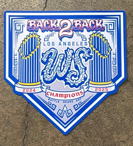 Back 2 Back Aztec Sticker