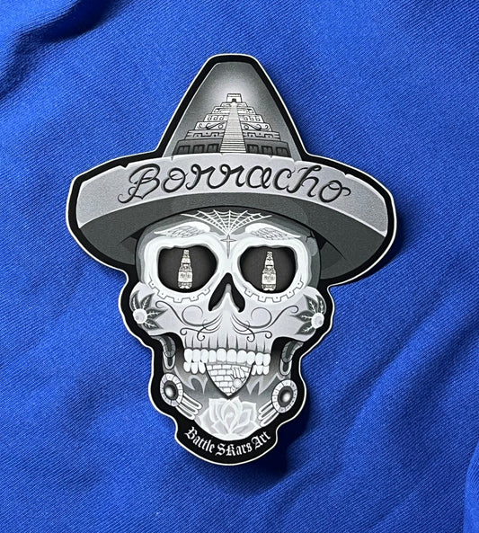 Borracho sugar skull 