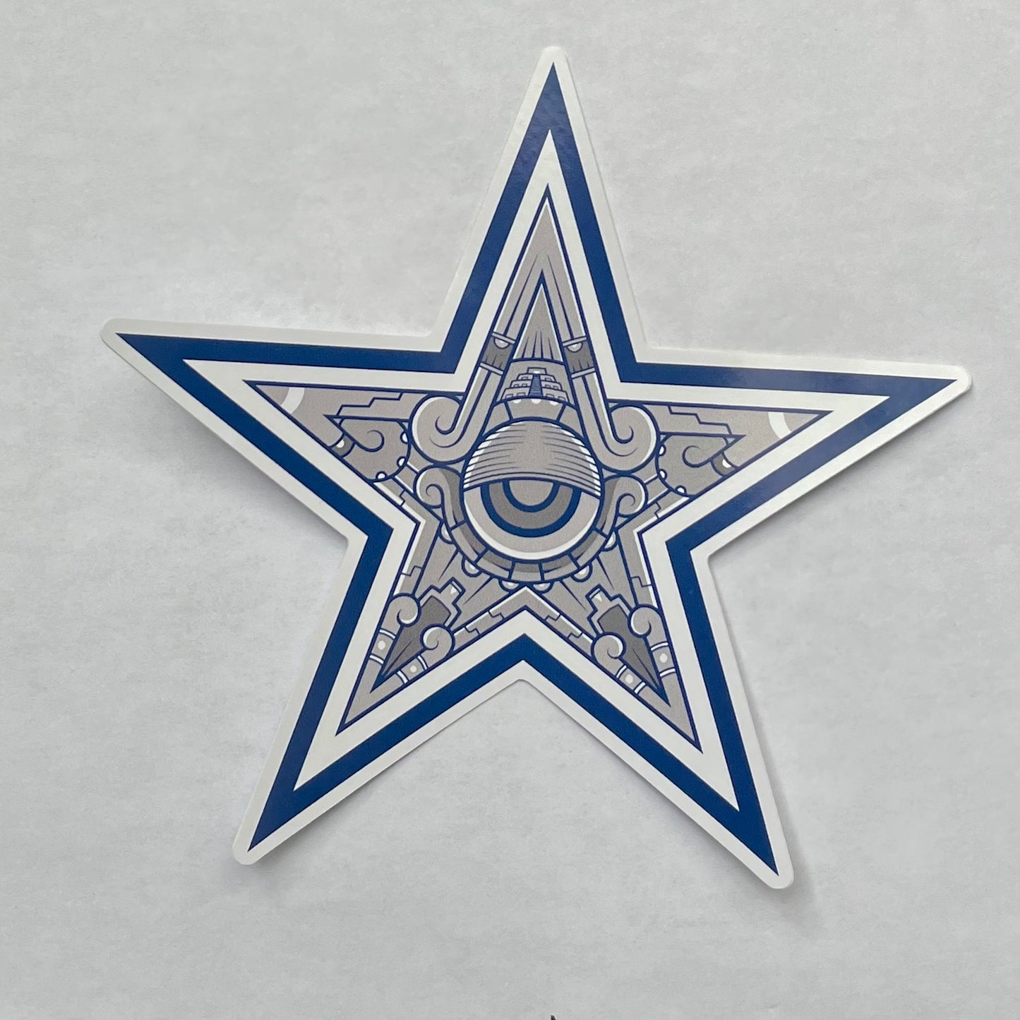 Vaqueros aztecas Pegatina