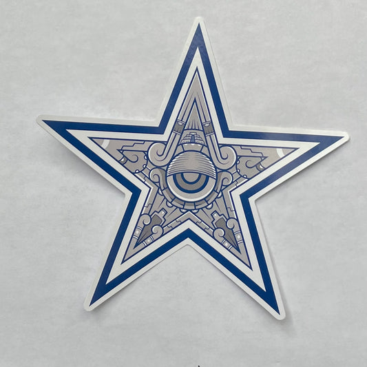 Vaqueros aztecas Pegatina