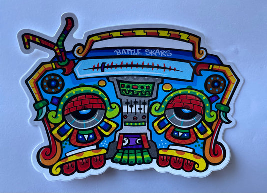 Music Vibes Sticker