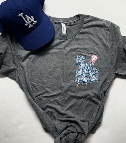 LA Baseball Pocket Tshirt