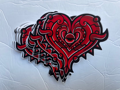 Amor Eterno Aztec Sticker